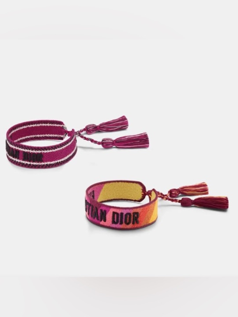 Dior Pink Bracelet Set